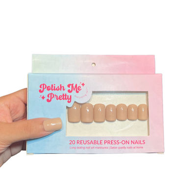 Polish Me Pretty Reusable Nails - Short Square
